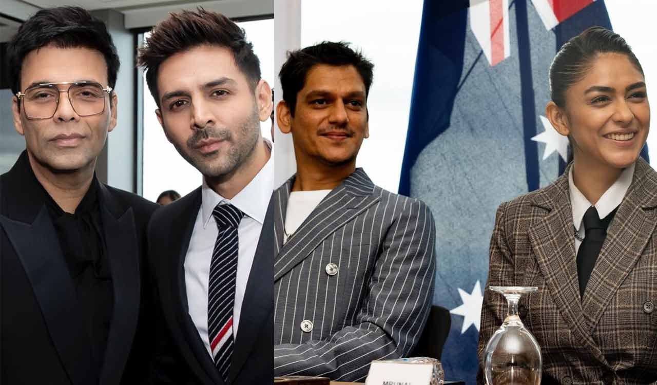 Karan Johar, Kartik Aaryan, and Vijay Varma inaugurate 14th Indian Film Festival of Melbourne