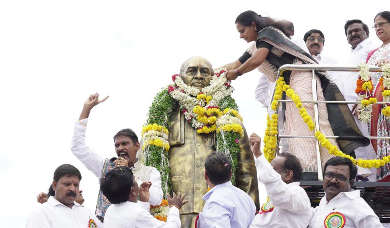 Congress trying to ignore PV Narasimha Rao’s contributions to nation: Kavitha