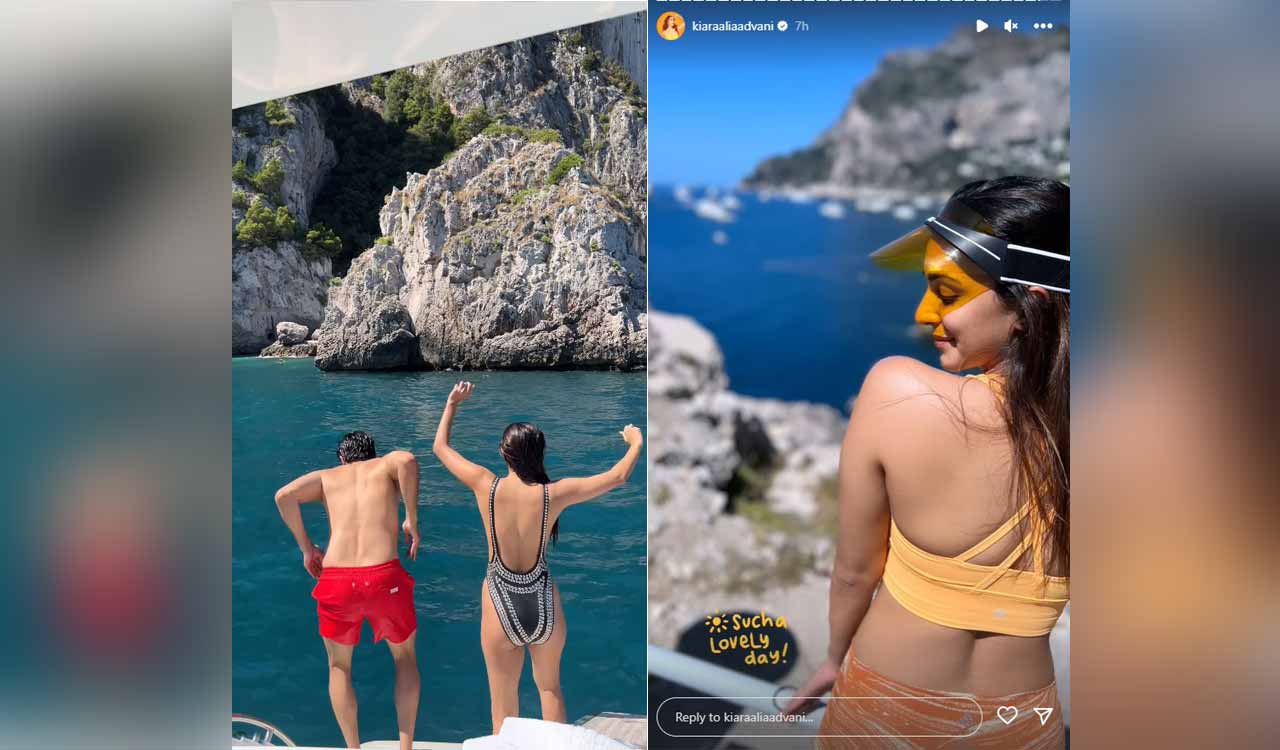 Kiara Advani shares vacation photo with husband Sidharth Malhotra