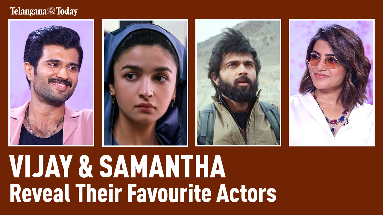 Vijay Deverakonda & Samantha Reveal Their Favourite Actors | Kushi Movie Interview | Telangana Today