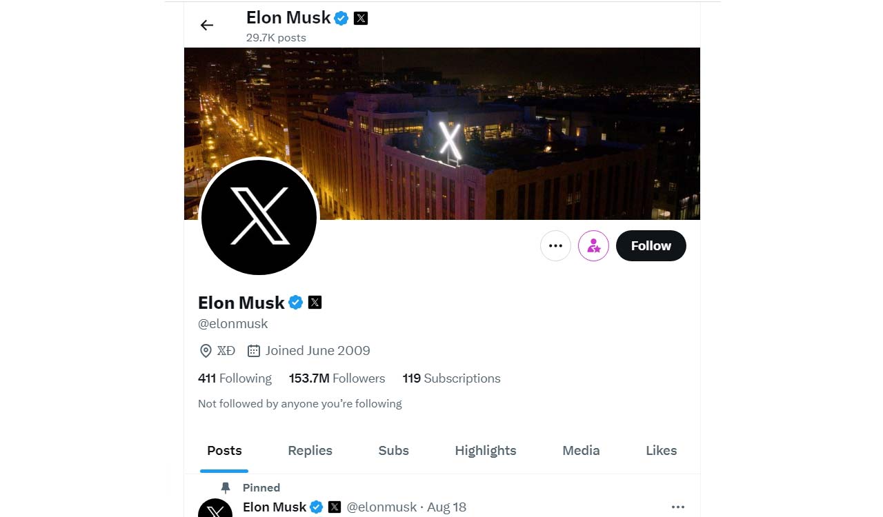 Majority of Musk’s 153 million X followers deemed inauthentic