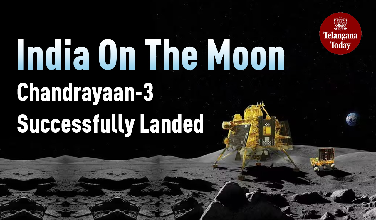 Chandrayaan-3 Successfully Landed On The Moon | India On Moon | ISRO ...