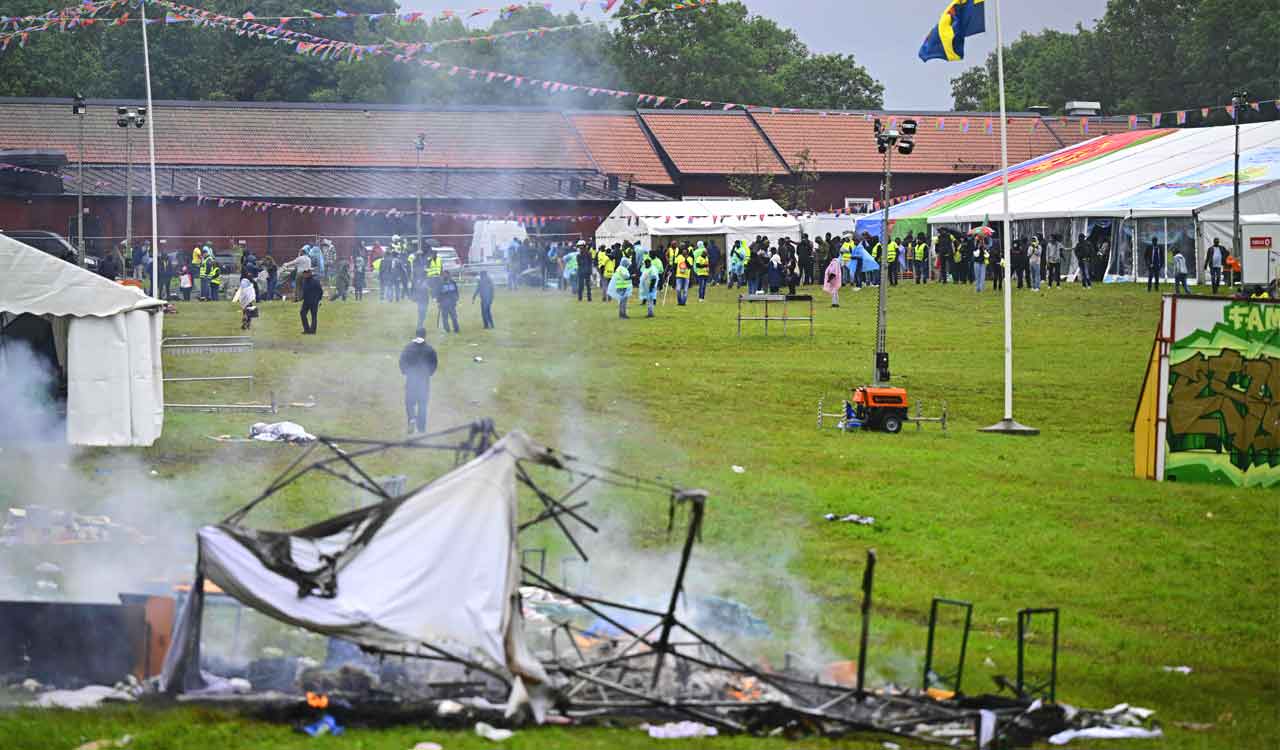 More than 50 injured during clashes at Sweden festival