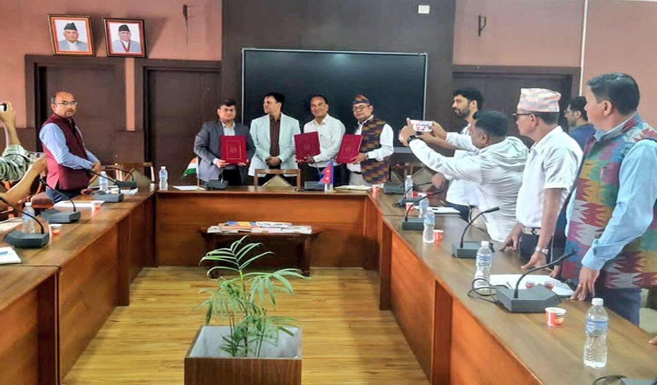India, Nepal sign 4 MoUs on education, water supply and sanitation facilities