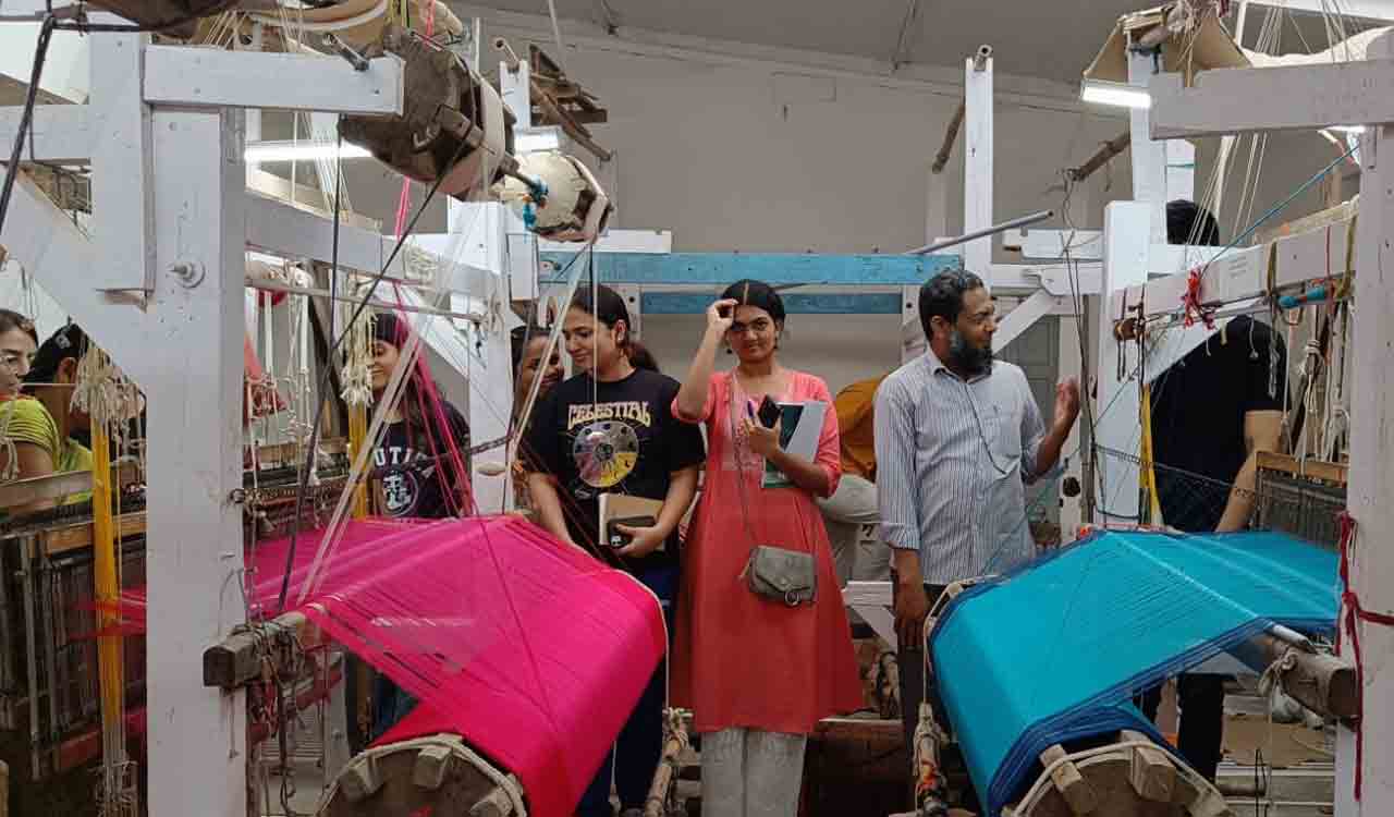 NIFT Students and Narayenpet Saree Artisans weave threads of tradition and culture