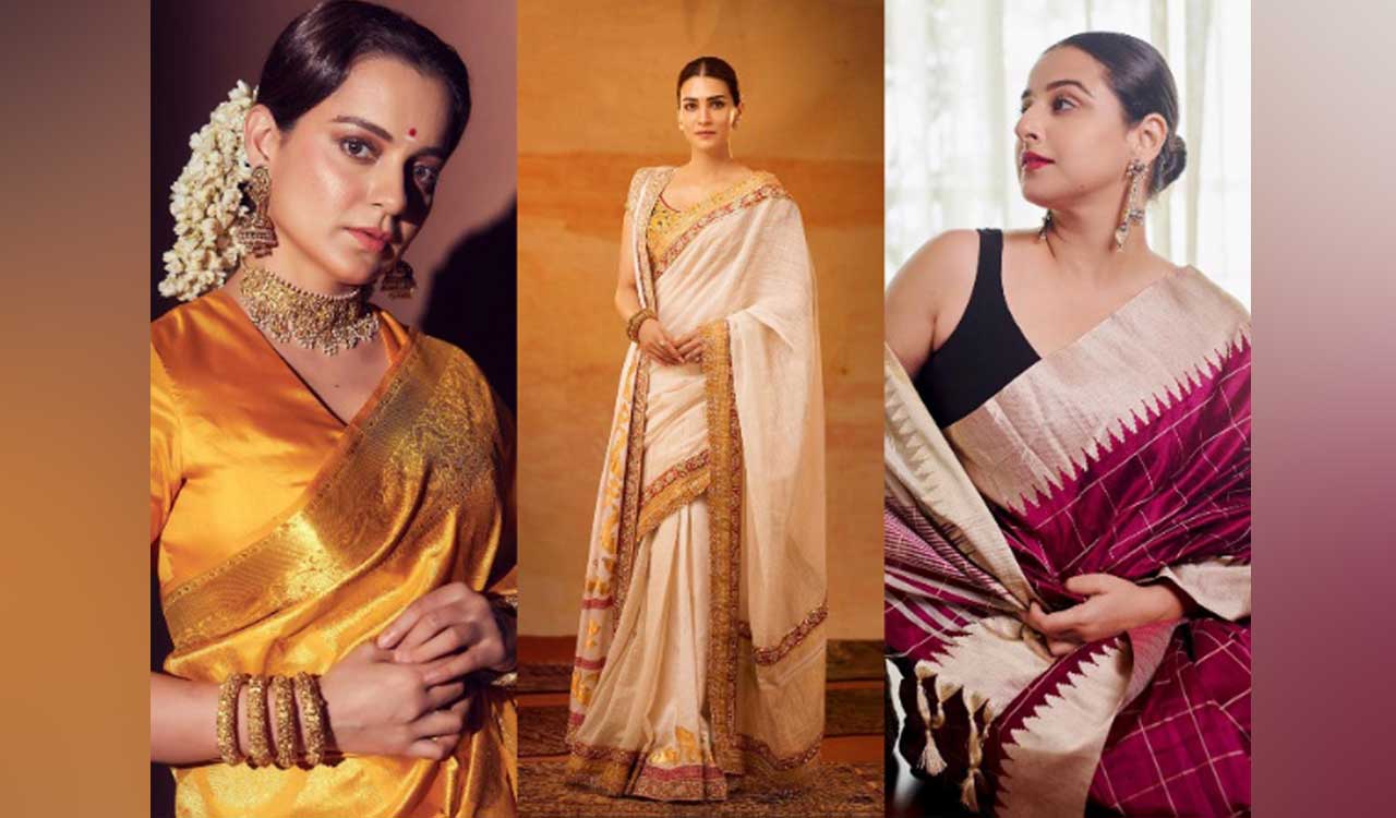 National Handloom Day 2023: Celebrities Embracing Handloom Sarees