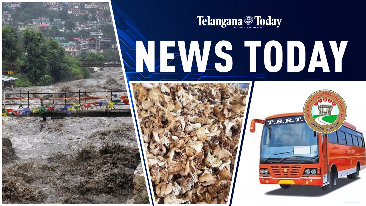 Costly Mushrooms For Rs.1000 Per Kg, TSRTC Special Offer, And Uttarakhand Heavy Rains