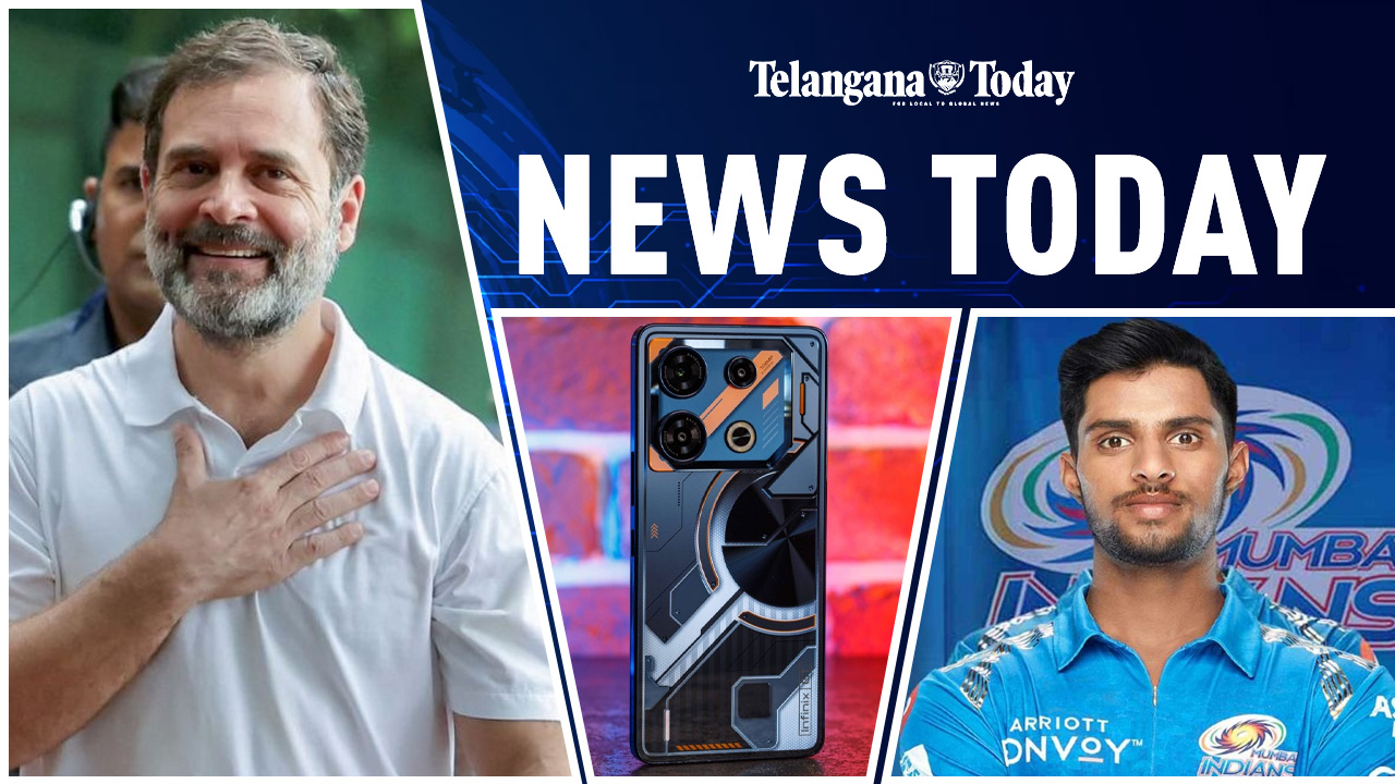 Rahul Gandhi Conviction Stay, Infinix GT 10 Pro Launched And Hyderabadi Cricketer Tilak Varma In Team India