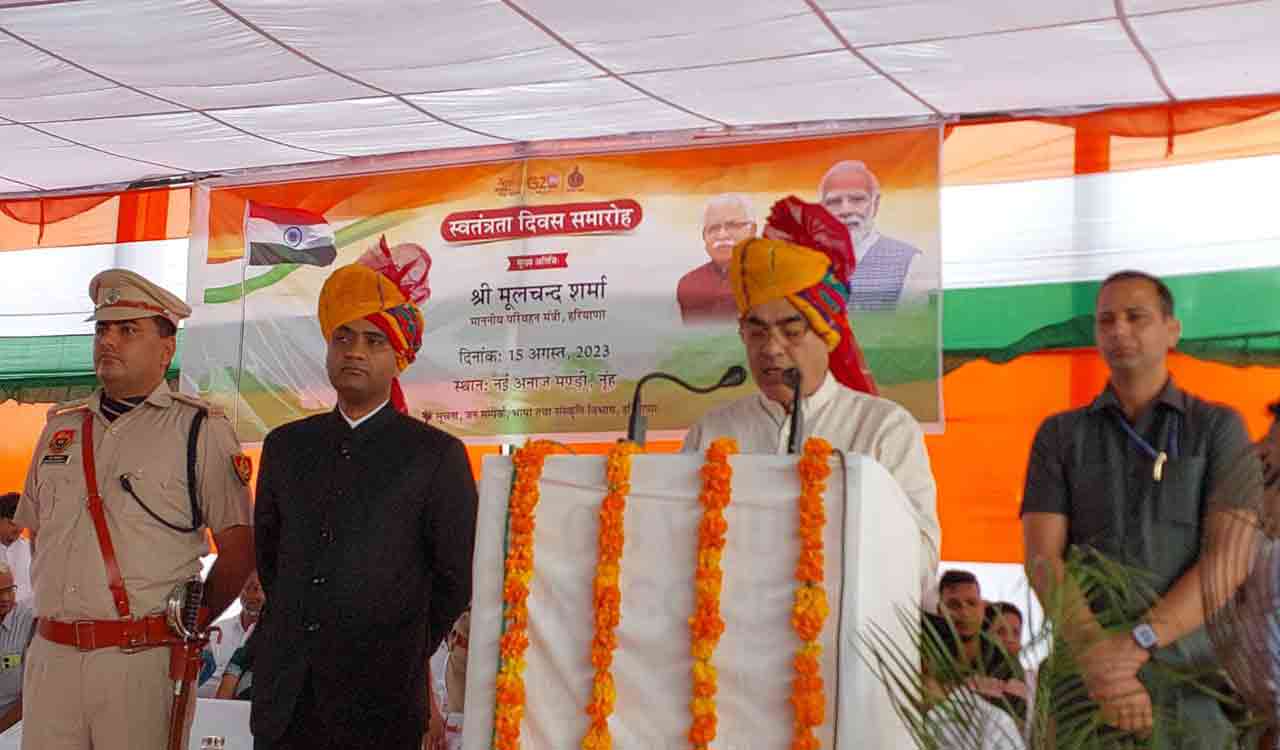 Nuh in Haryana marks Independence Day amid tight security and drone monitoring