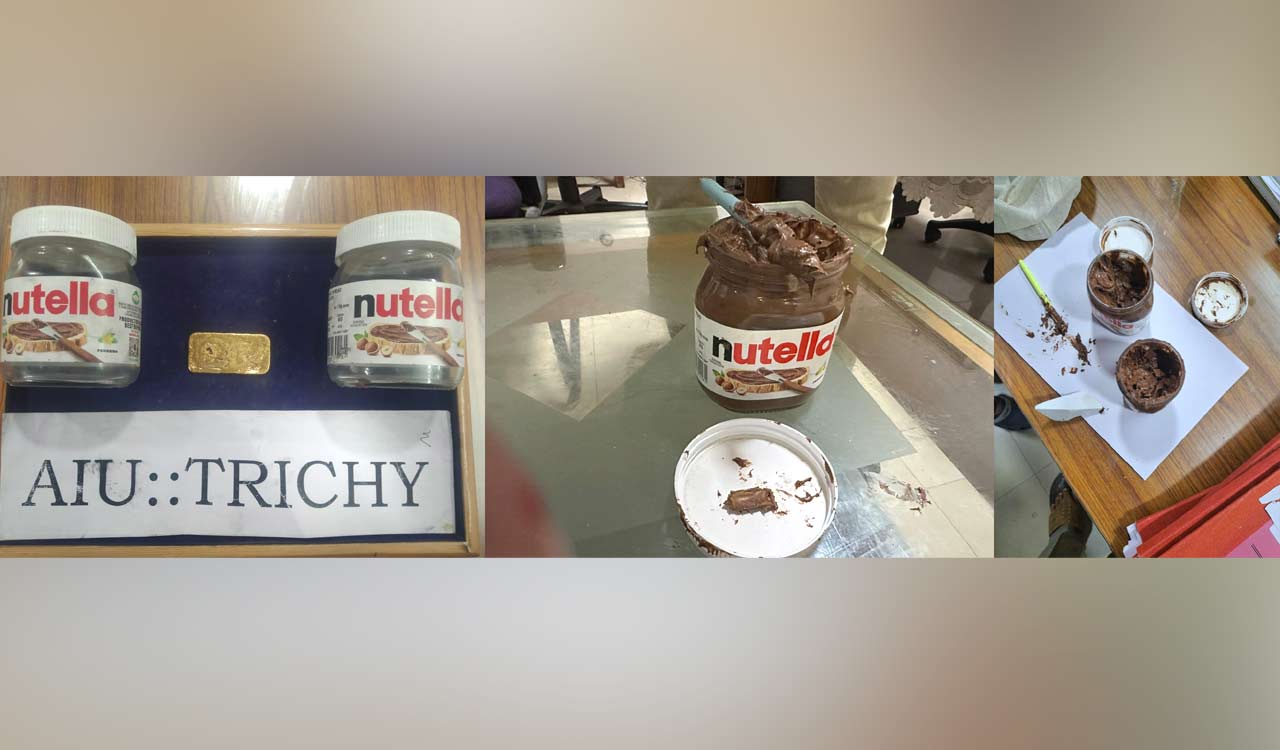 One held at Trichy Airport for smuggling gold inside Nutella jar