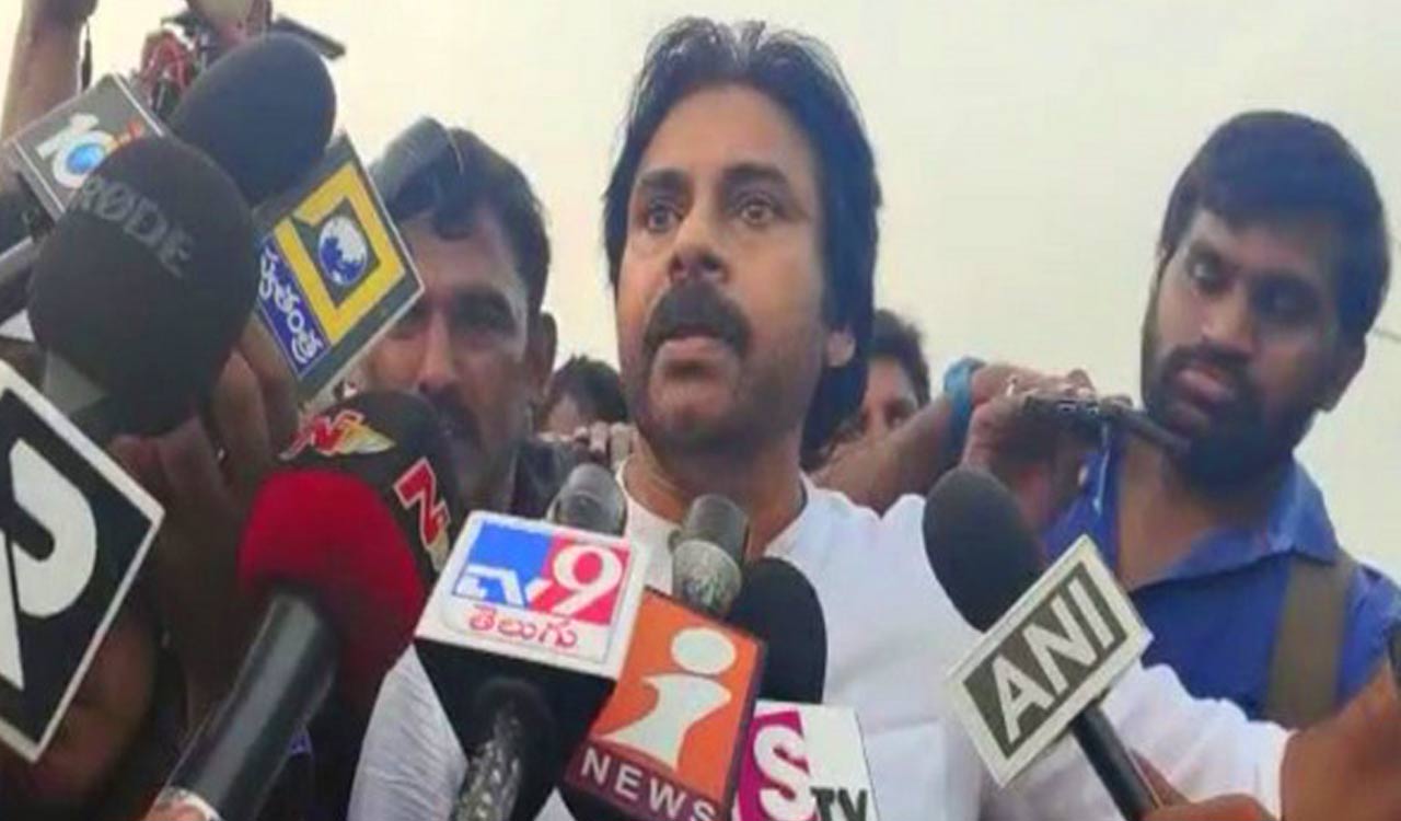 One who is supposed to protect law is violating it”: JSP chief Pawan Kalyan hits out at Andhra’s CM