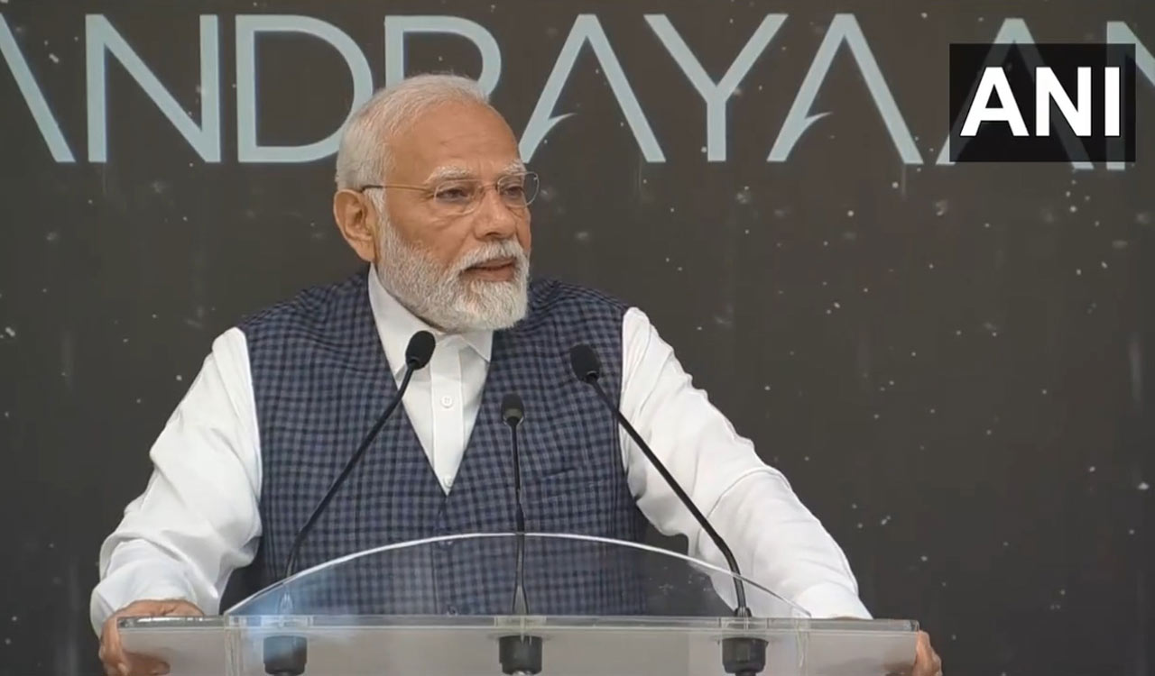 PM Modi announces Chandrayaan-3’s landing site as ‘Shiva Shakti Point’