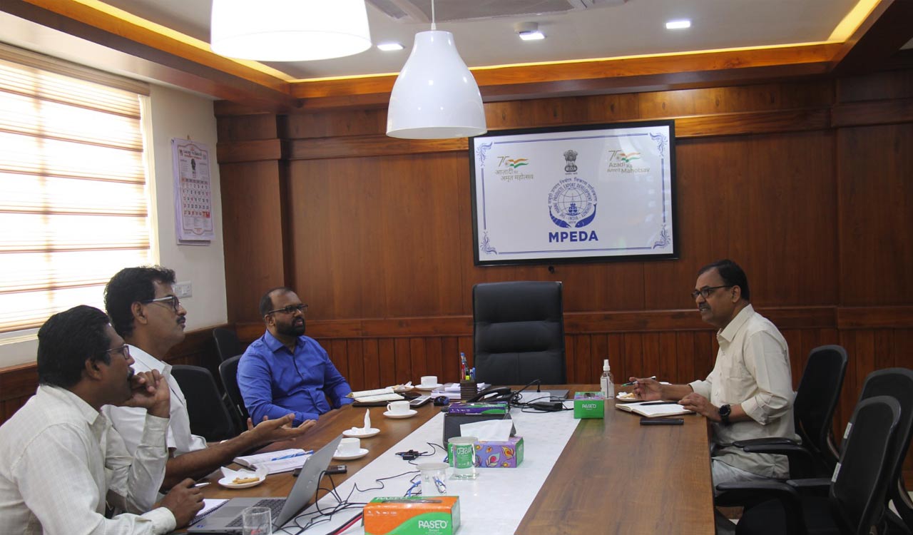 MPEDA suggests efforts for fish exports from Telangana