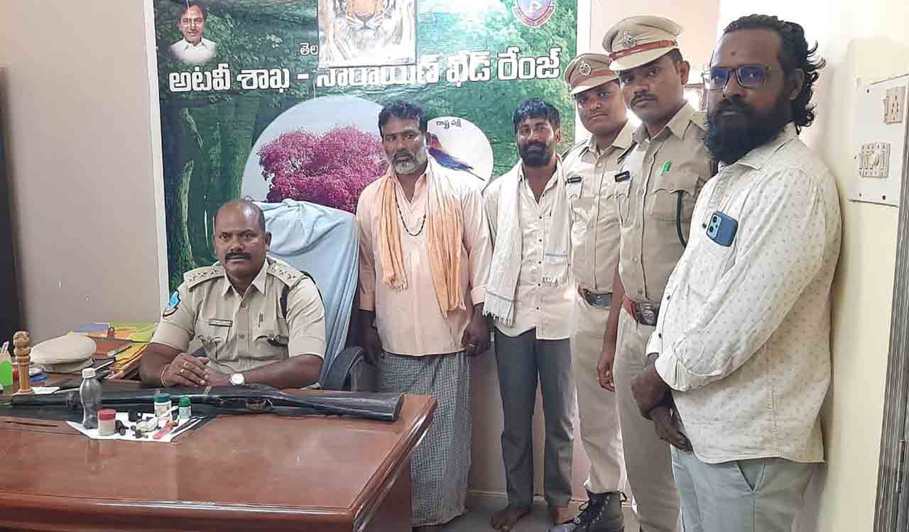 Poachers nabbed in Narayankhed