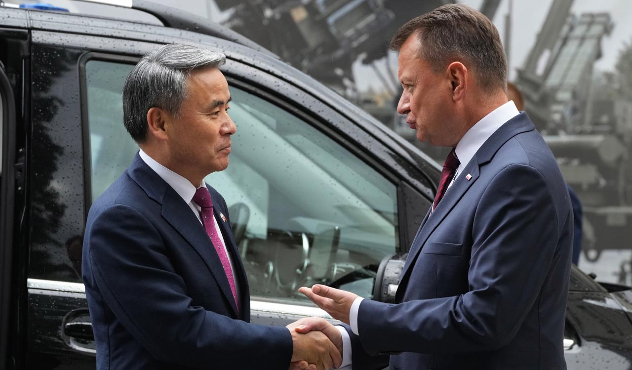 Poland and South Korea defence ministers discuss security cooperation, support for Ukraine