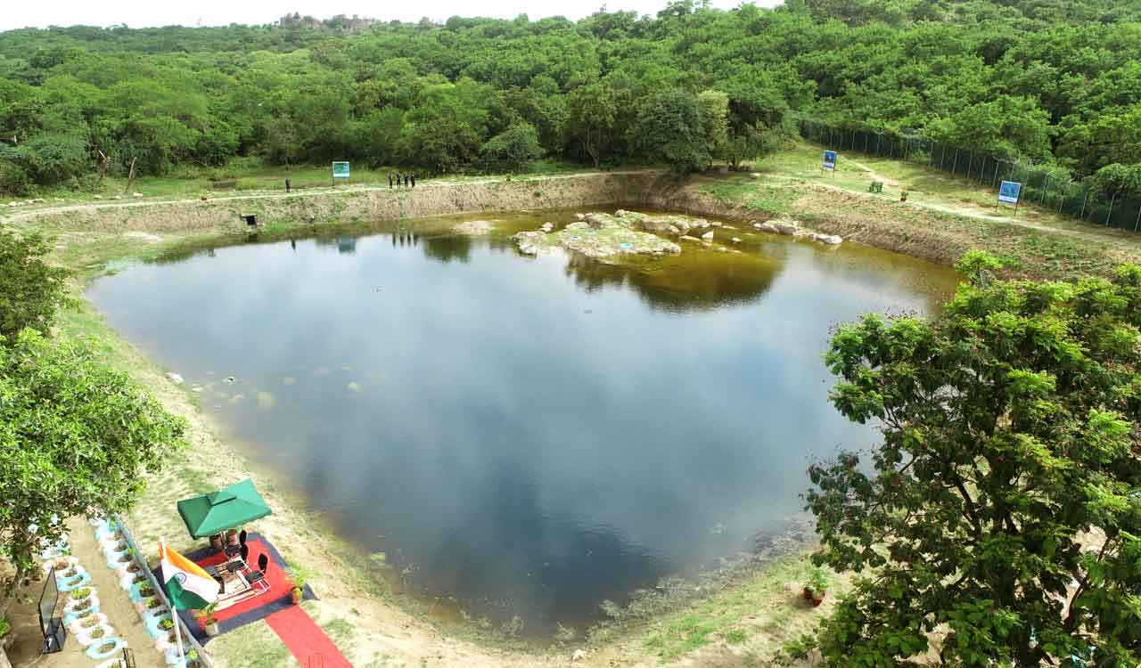 Artillery Centre inaugurates Veer Dharma Sarovar Pond