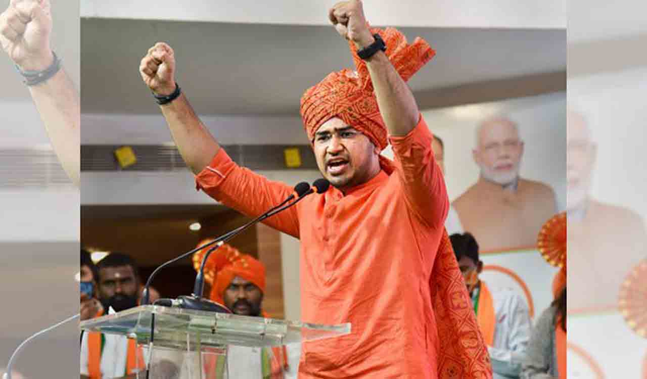 Reinstatement of Rahul’s LS membership a temporary relief: BJP MP Tejasvi Surya