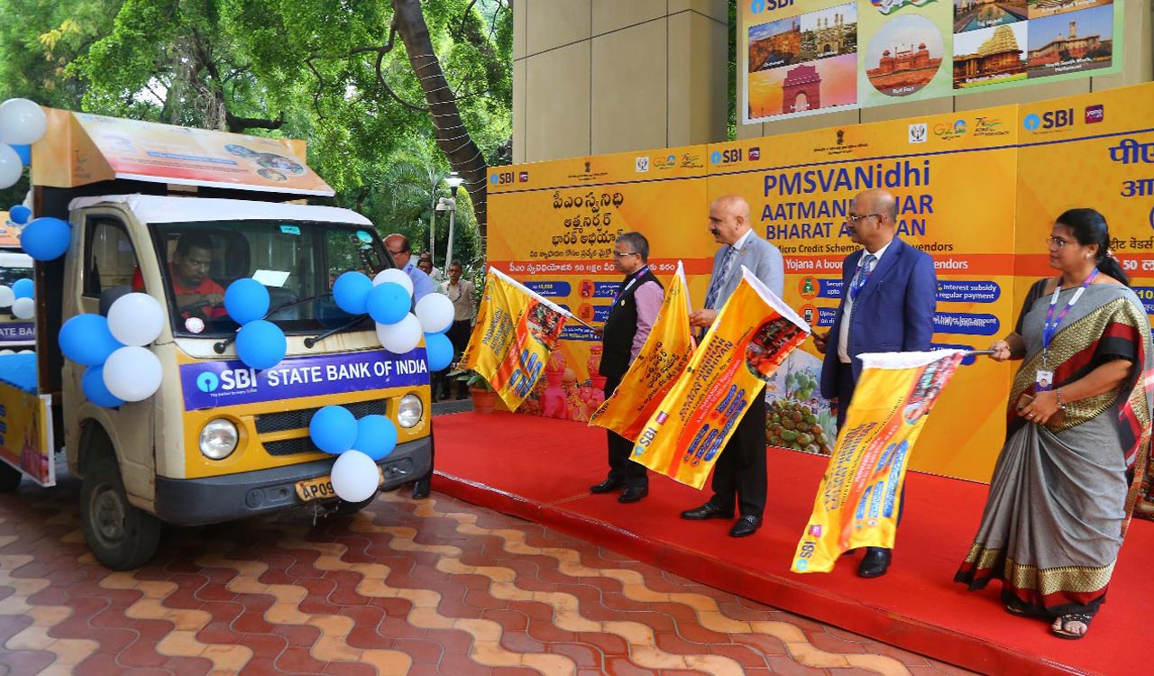 SBI launches PMSVANidhi publicity campaign in Hyderabad