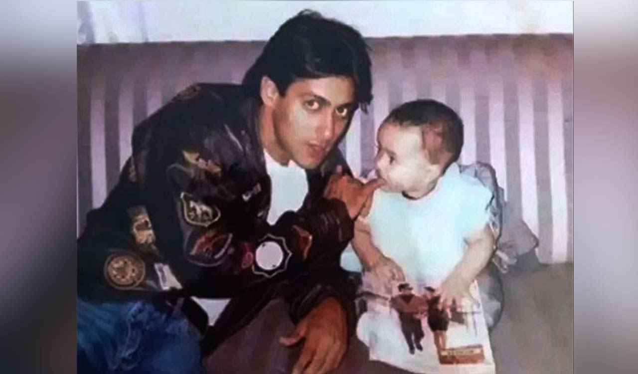 Salman Khan shares throwback picture of himself with his baby sister Arpita