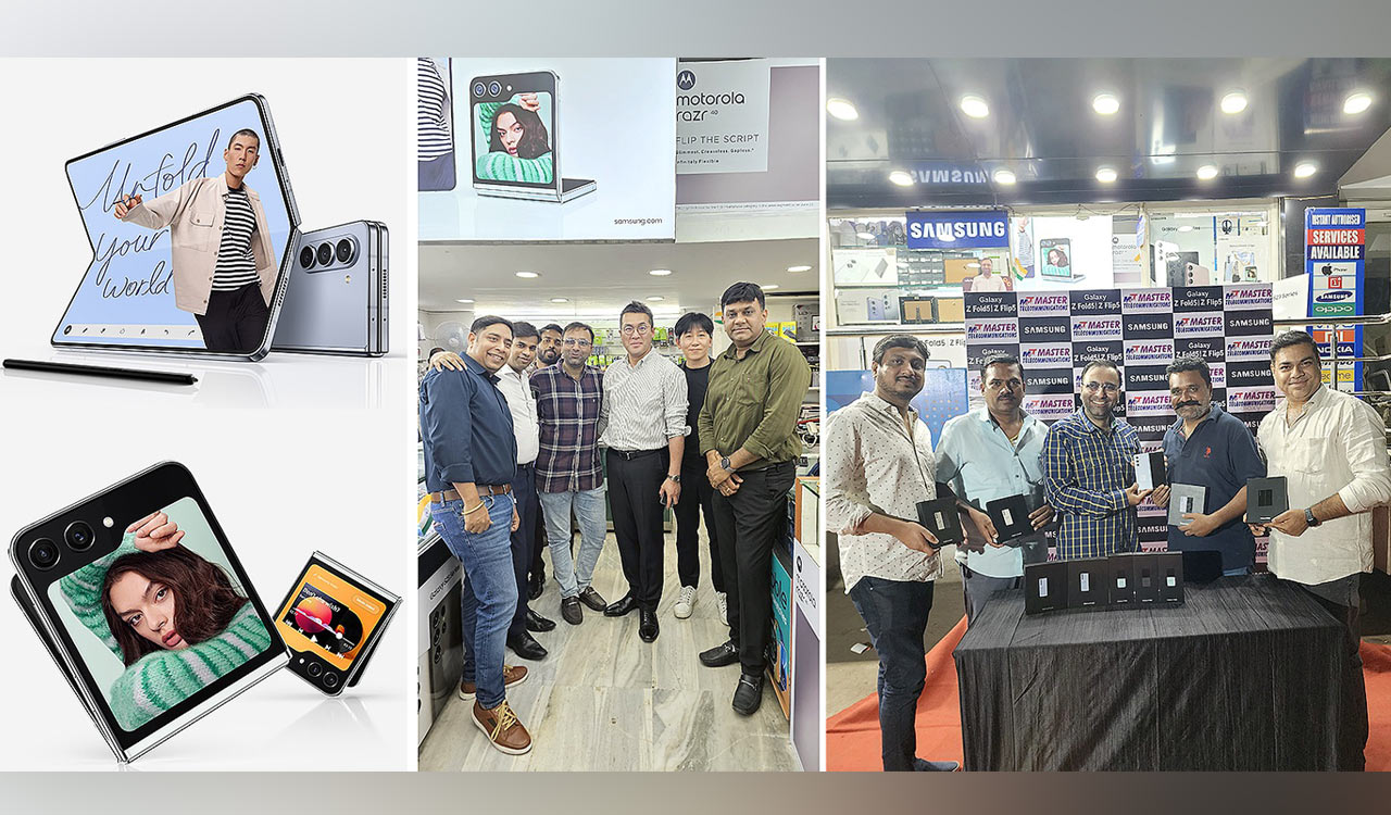 Galaxy Fold 5 and Flip 5 launched in Hyderabad