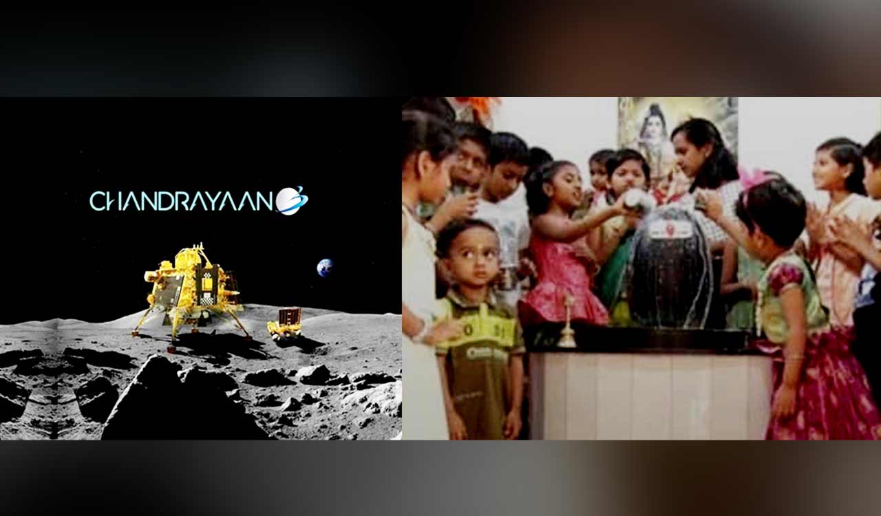 Special prayers offered across state for success of Chandrayaan-3 mission in K’taka