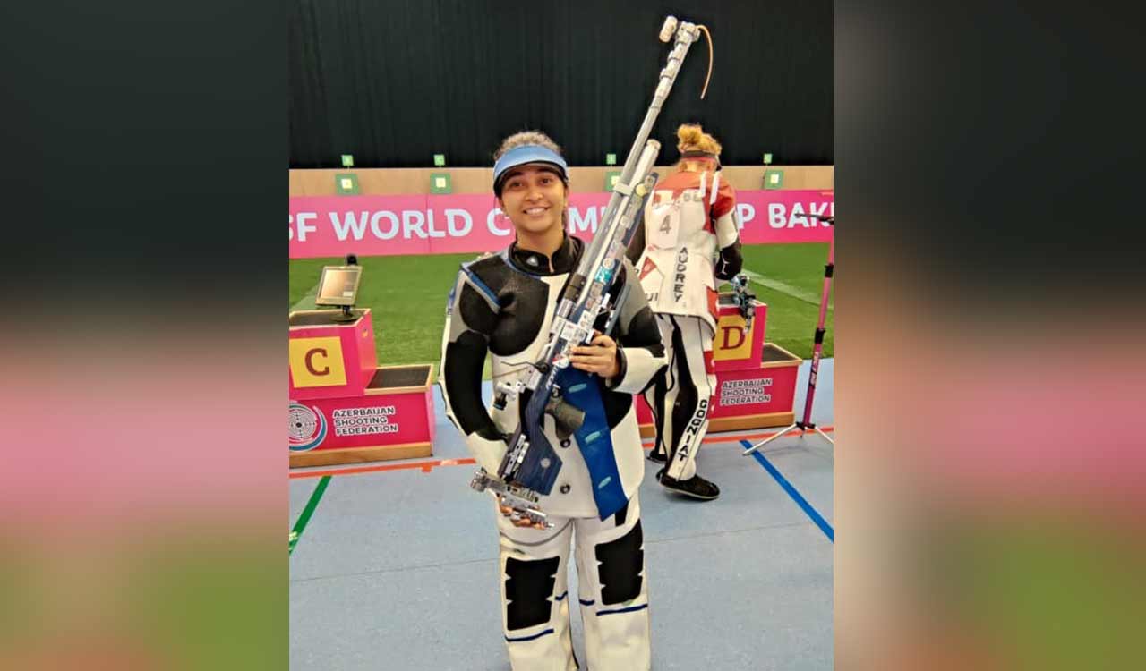 Sports Minister applauds Rifle Shooter Mehuli Ghosh for securing Paris Olympic quota