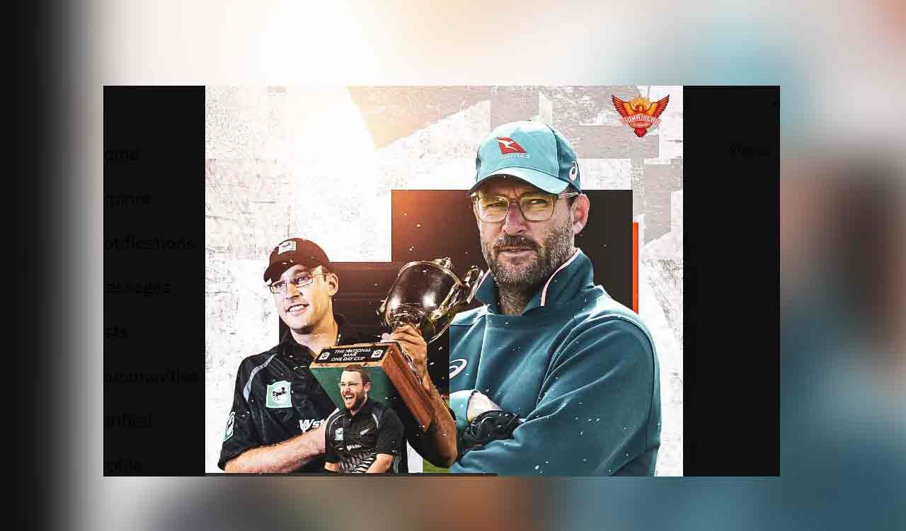 Daniel Vettori appointed as Sunrisers Hyderabad head coach