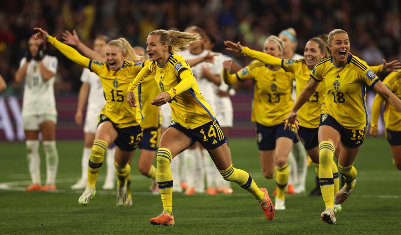 FIFA Women’s World Cup: Sweden knocks out defending champions US on penalties