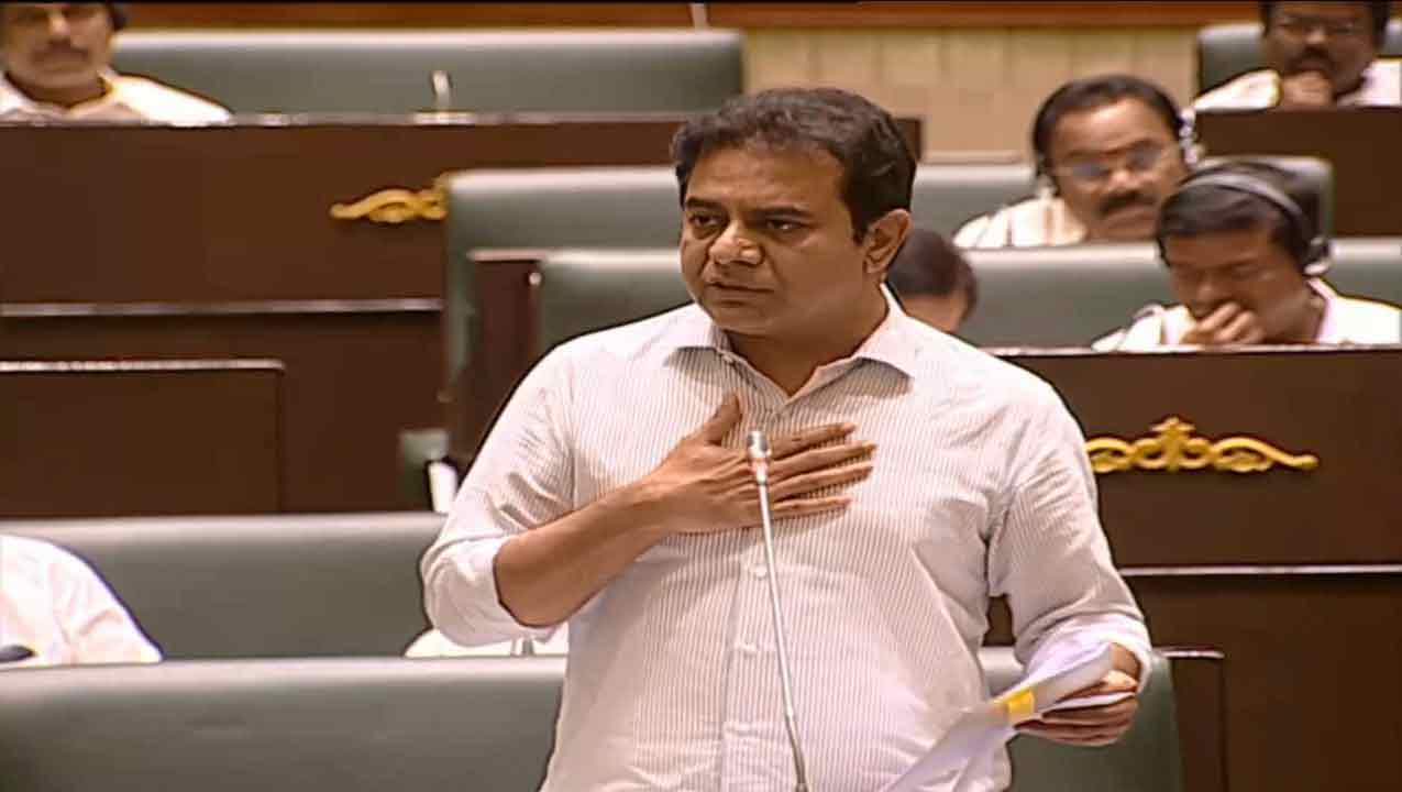 KTR says he will quit politics if Opposition proves foul play in ORR lease