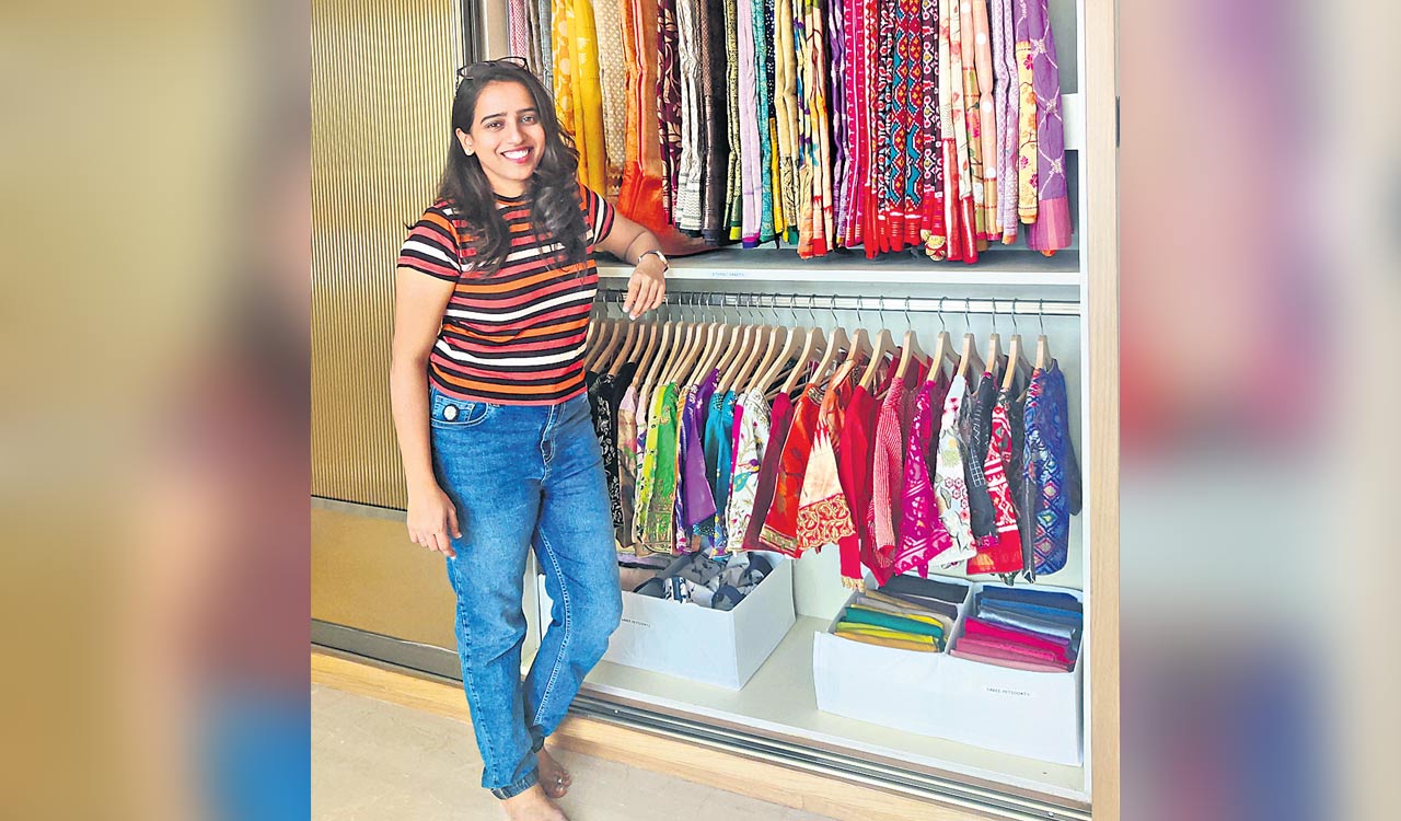 Tejaswini Pamireddy from Hyderabad helps people organize and declutter their homes