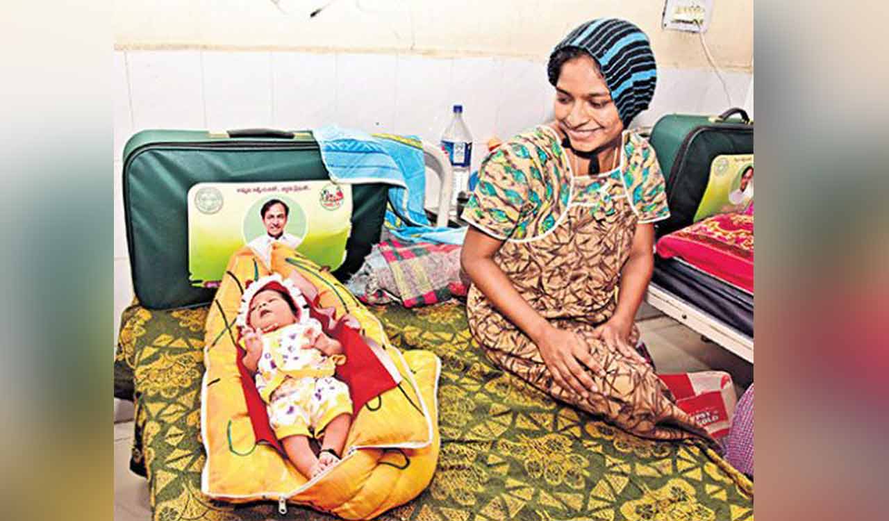 Telangana government hospitals achieve record 72% deliveries in July