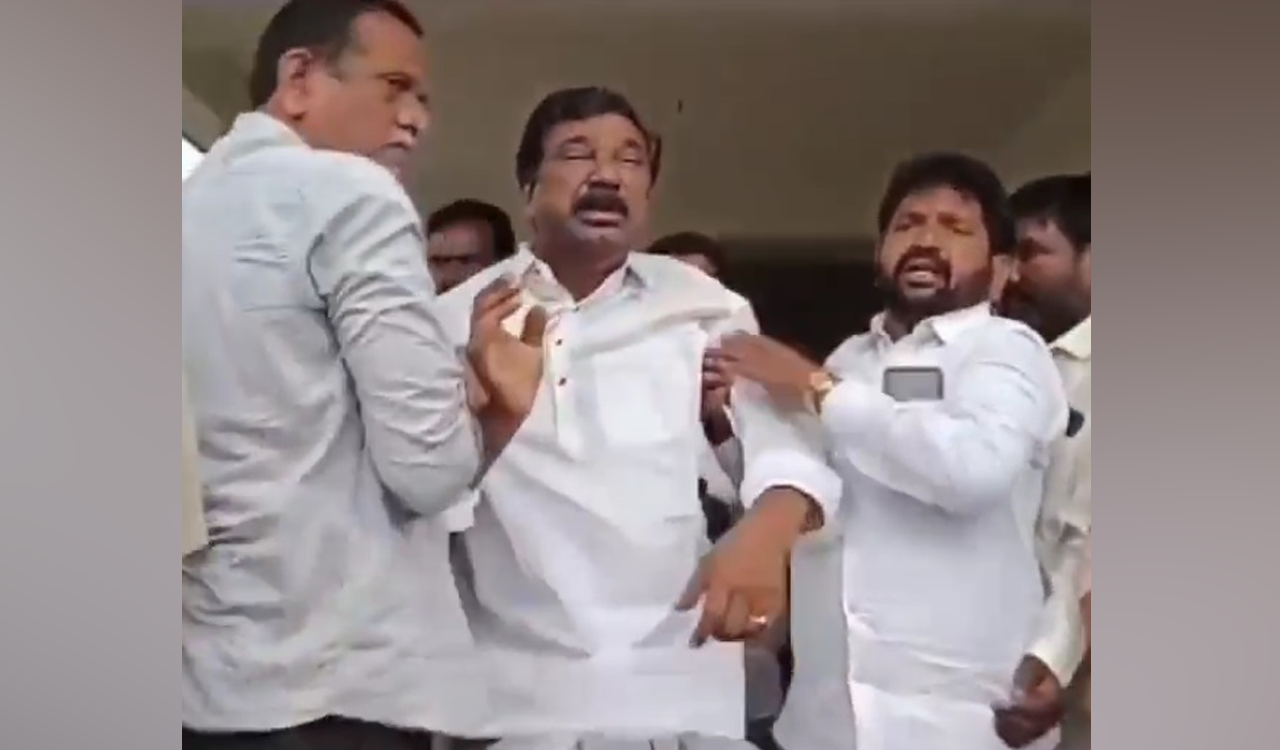 Telangana’s ex Deputy CM breaks down over denial of BRS ticket