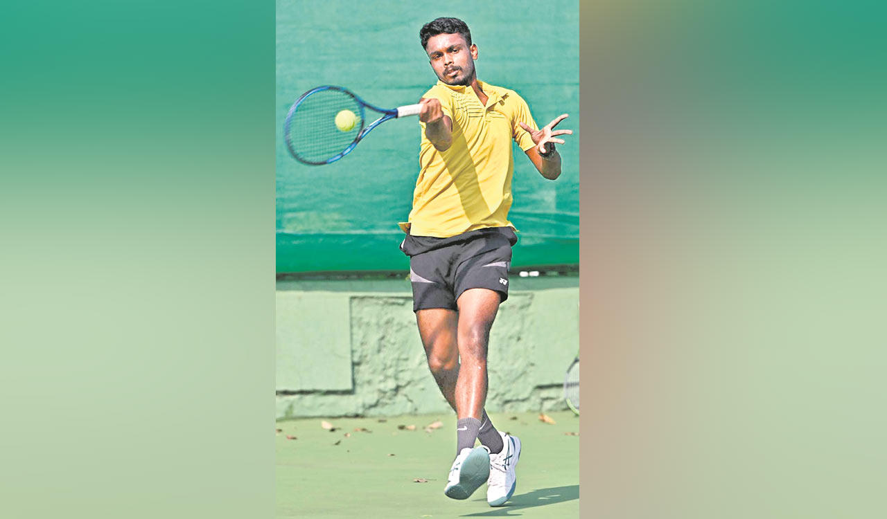 ITF World Tour Tennis: Sai Karteek pair enters final
