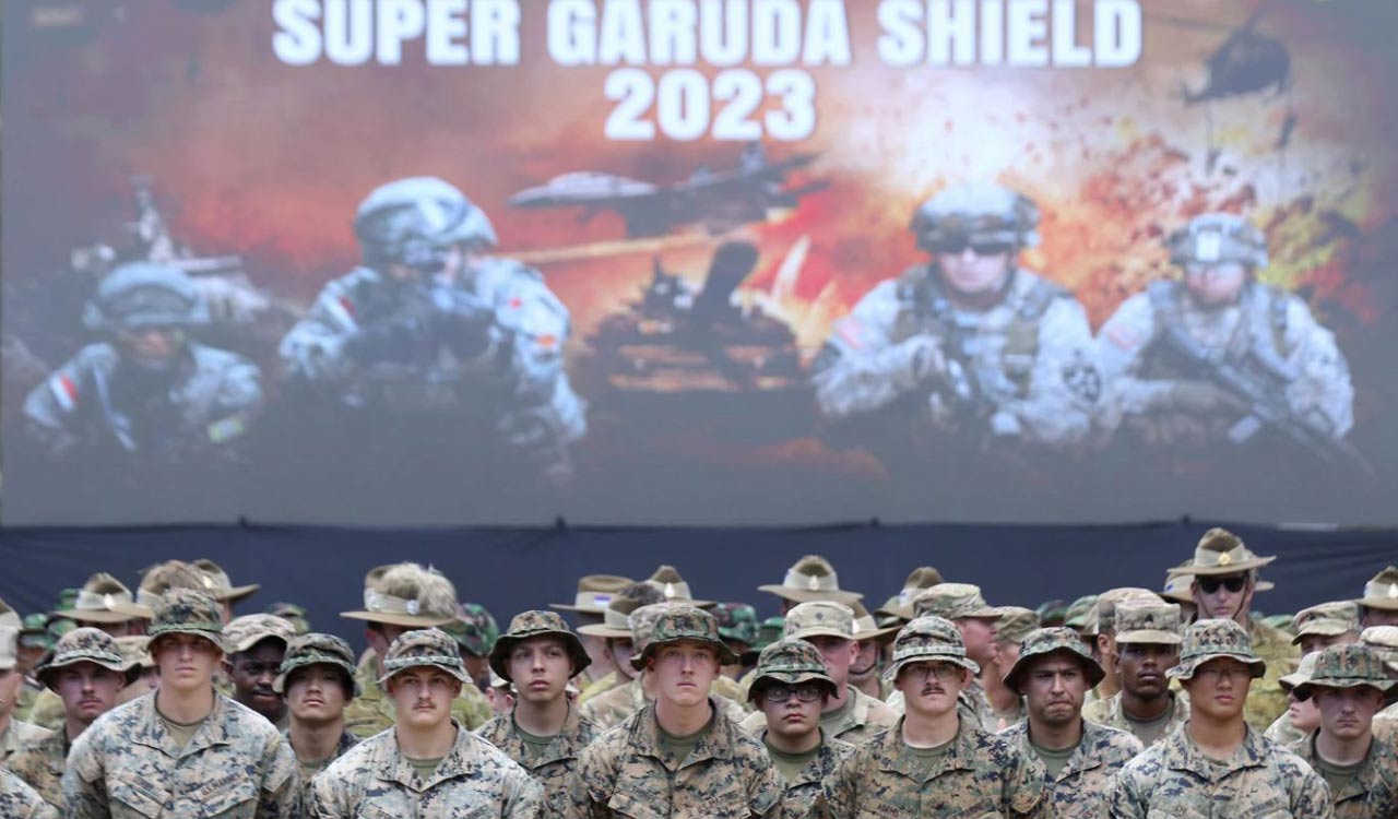 US, Indonesia and 5 other nations hold war drills amid China concerns