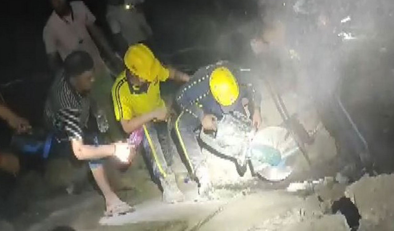 Uttarakhand: One dead, three rescued after house collapses in Chamoli