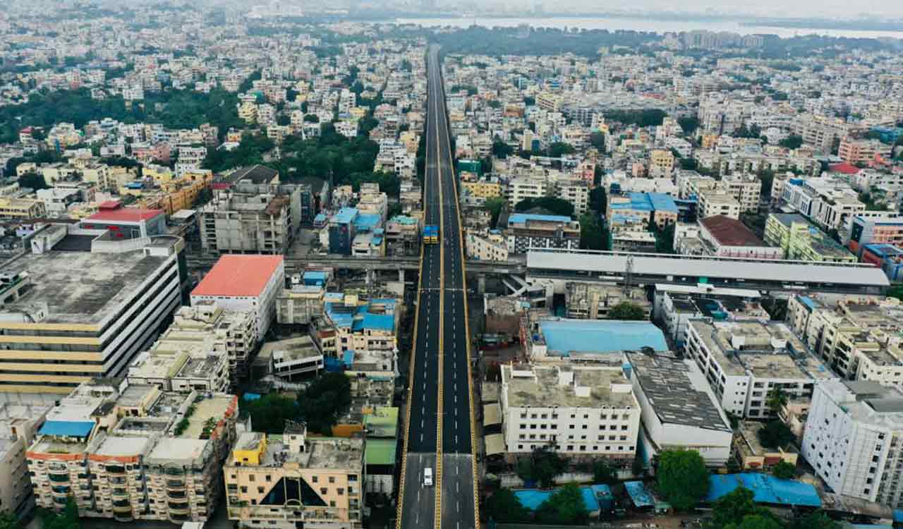 Indira Park-VST steel flyover set to be launched in coming days