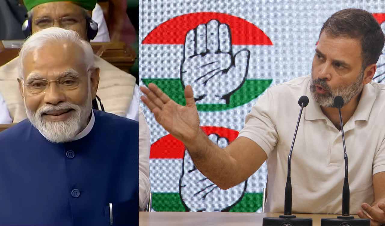 While Manipur is burning, PM Modi is cracking jokes, laughing in Parl: Rahul