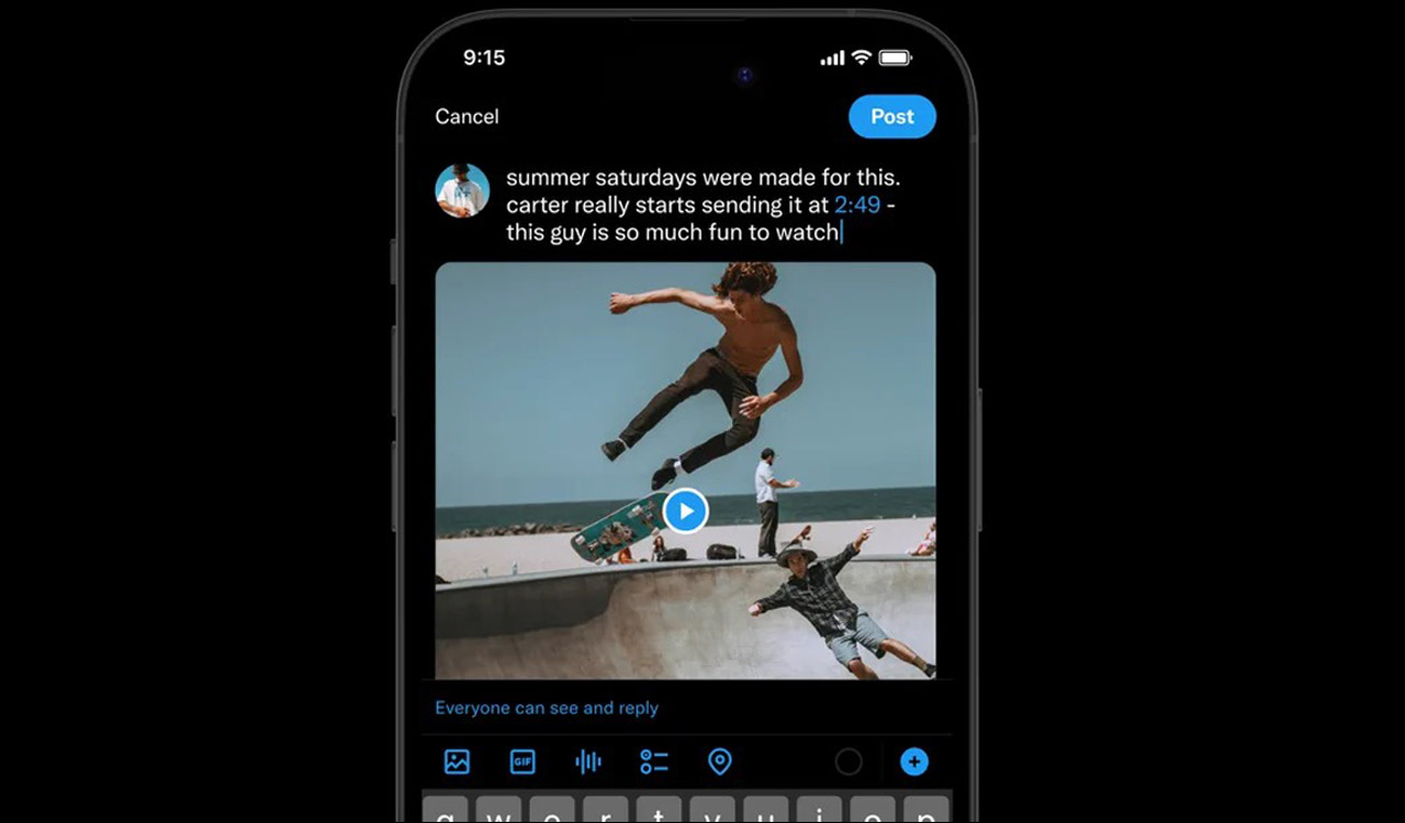 X to introduce feature allowing users to tag timestamps for videos