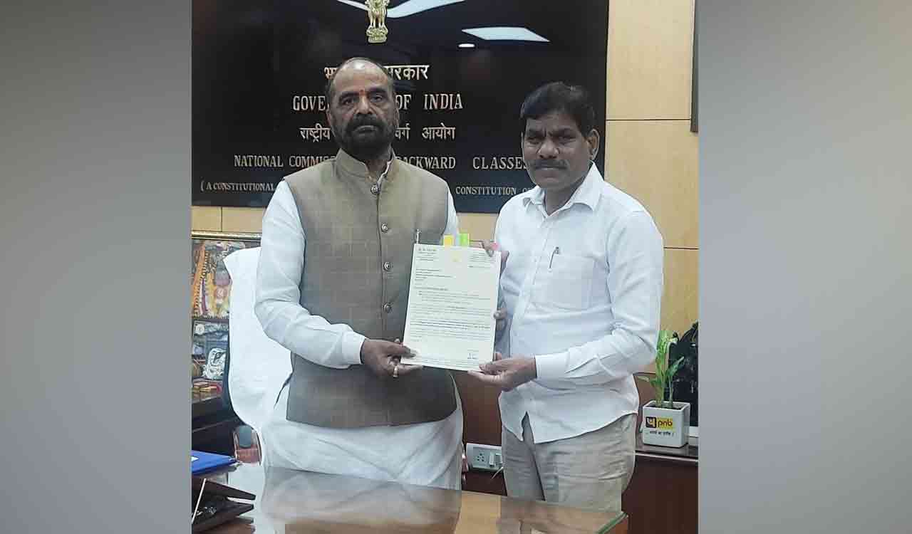 Zaheerabad MP meets NBCC chairman