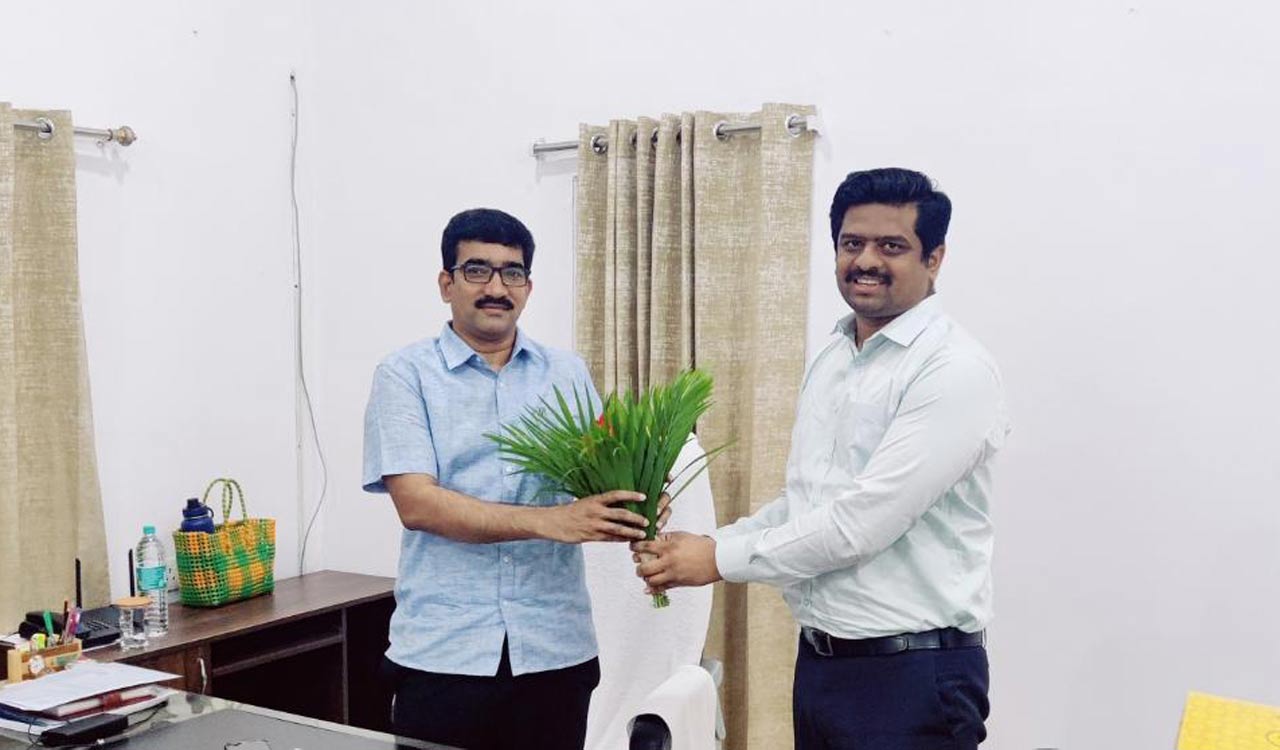 Hyderabad: VSNV Prasad takes charge as Director of zoo parks