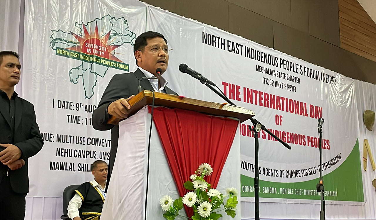 Look beyond reservation: Meghalaya CM highlights competence of Northeast youth