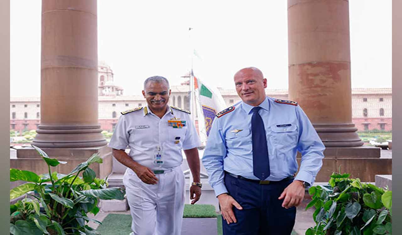 Indian Navy chief, German Air Force chief discuss avenues of collaboration to bolster defence cooperation