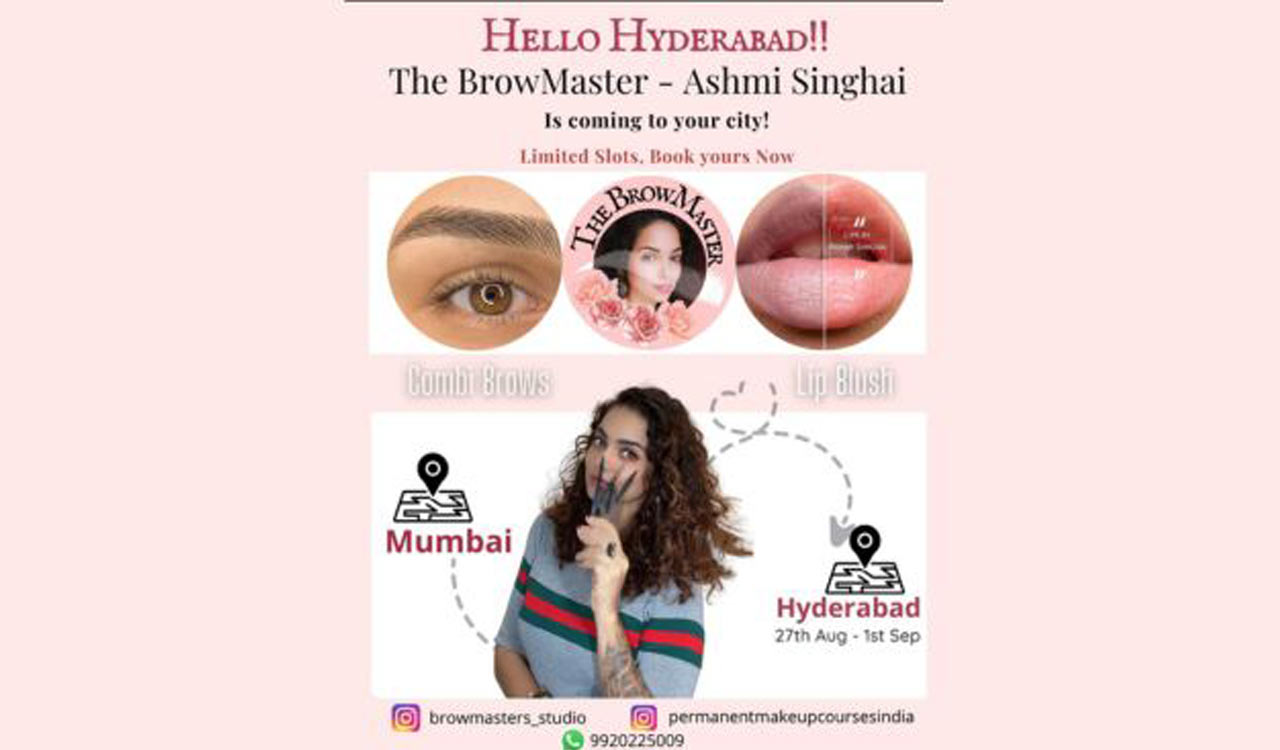 Browmaster Launches Microblading & Permanent Makeup Training Programs in Hyderabad