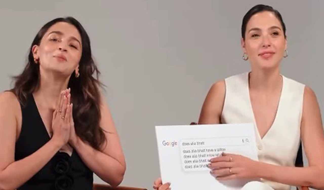 Gal Gadot speaks Telugu in Q-A session with Alia Bhatt, surprising people