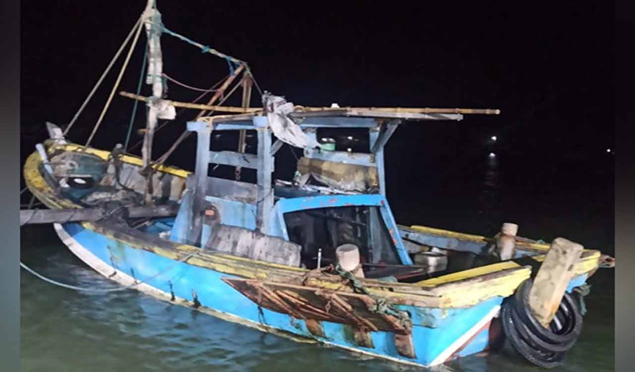10 Indian fishermen held for alleged poaching in Sri Lanka’s territorial waters