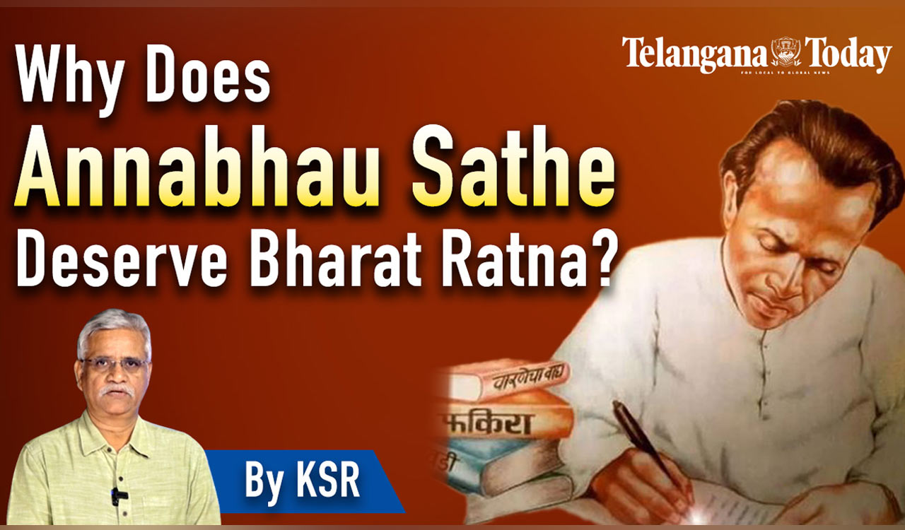 Annabhau Sathe: The Social Reformer Who KCR Demanded Bharat Ratna For | Maharastra