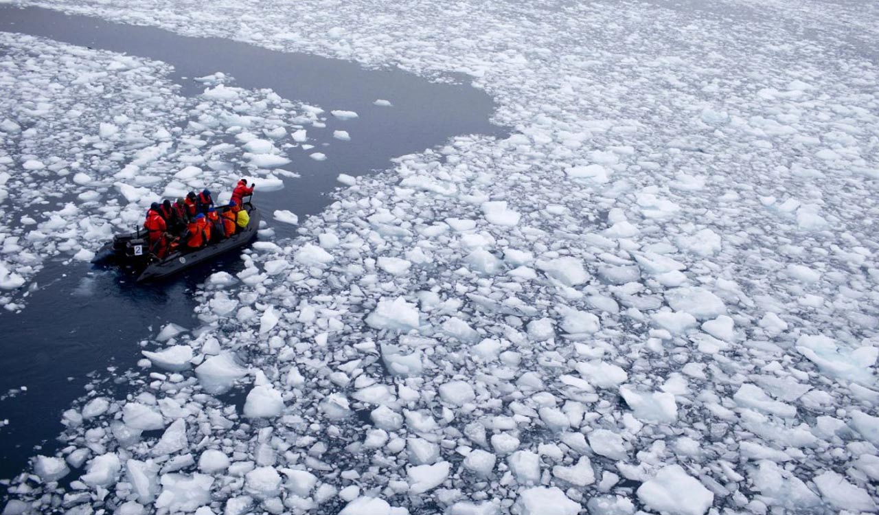 Extreme weather events grip Antarctica