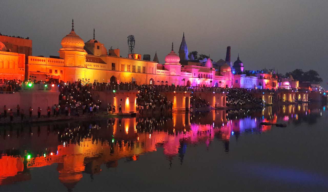 Ayodhya Haat is another attraction in temple town