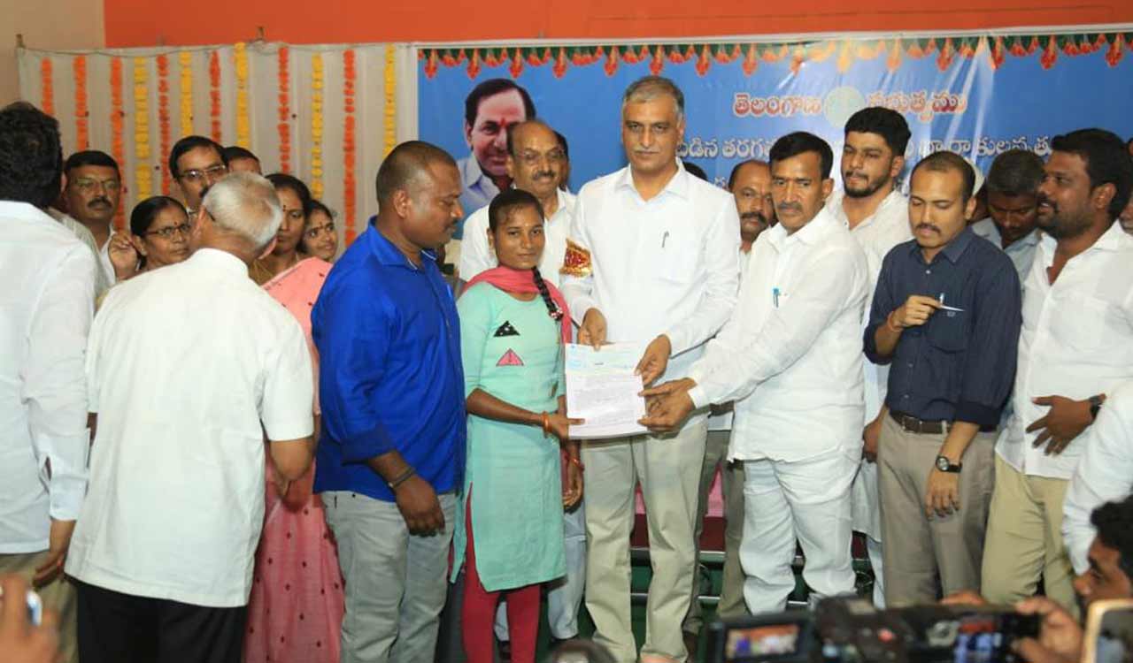 BJP is trying to take credit of KLIS, Mission Bagiratha without spending a rupee: Harish Rao