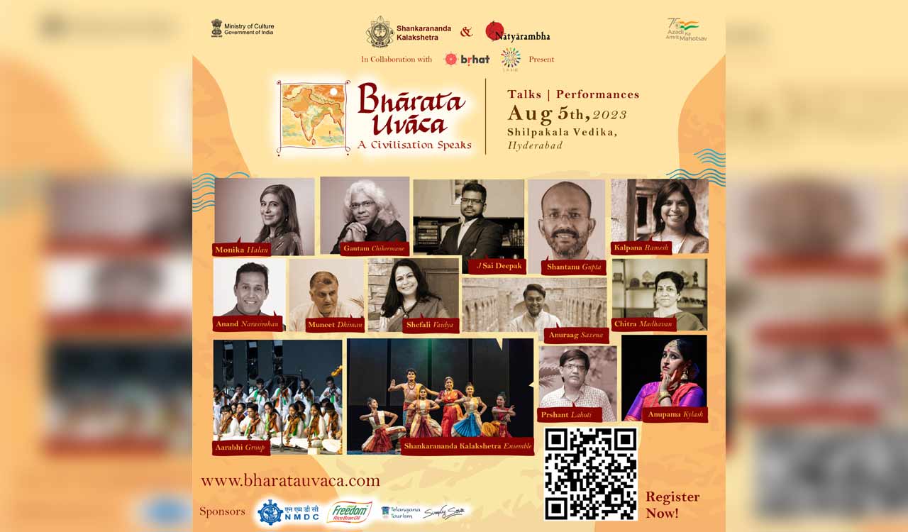 ‘Bharata Uvaca’ to be held on August 5 in Hyderabad-Telangana Today